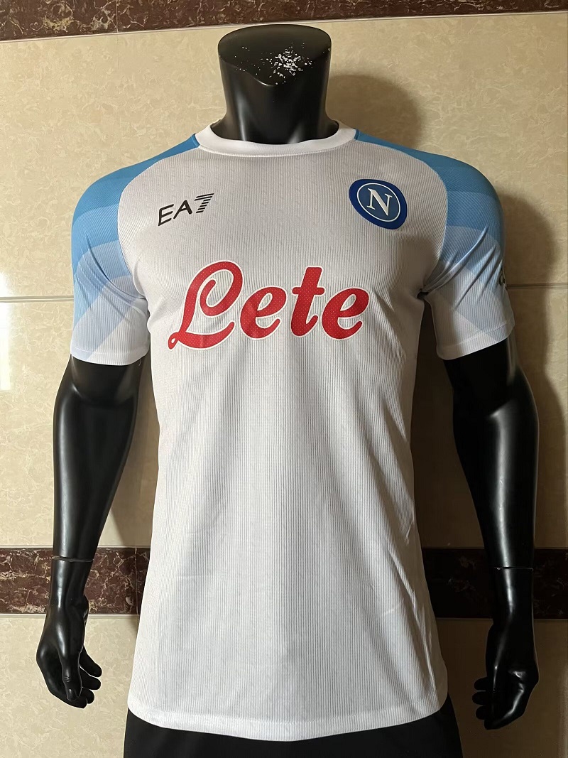 AAA Quality Napoli 22/23 UCL Away White Jersey(Player)